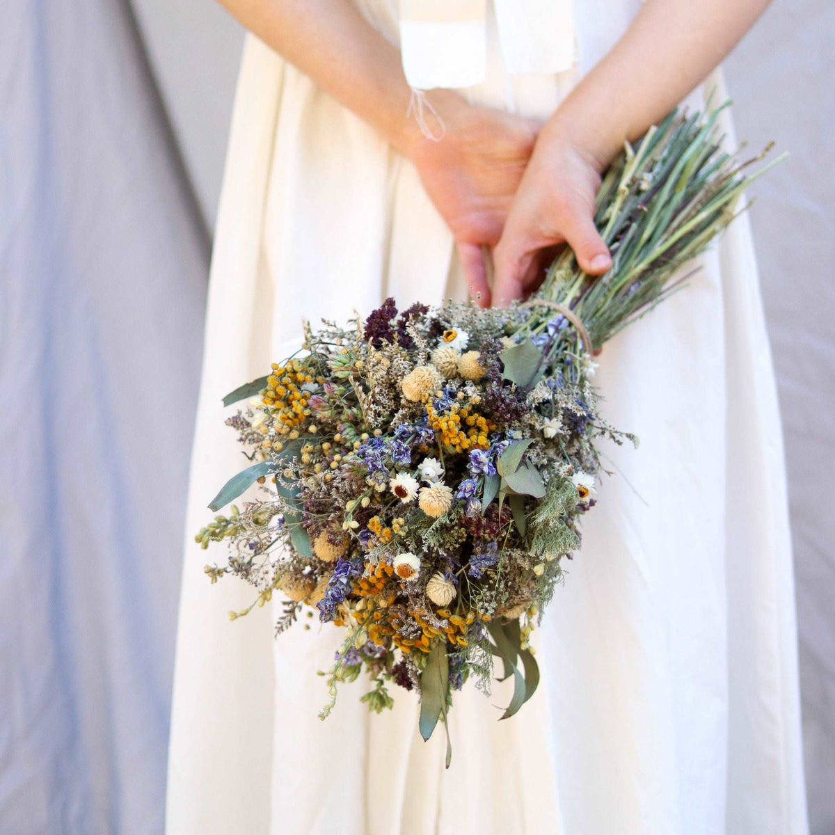 Dried Flower Bouquet — California Wildflower Collection