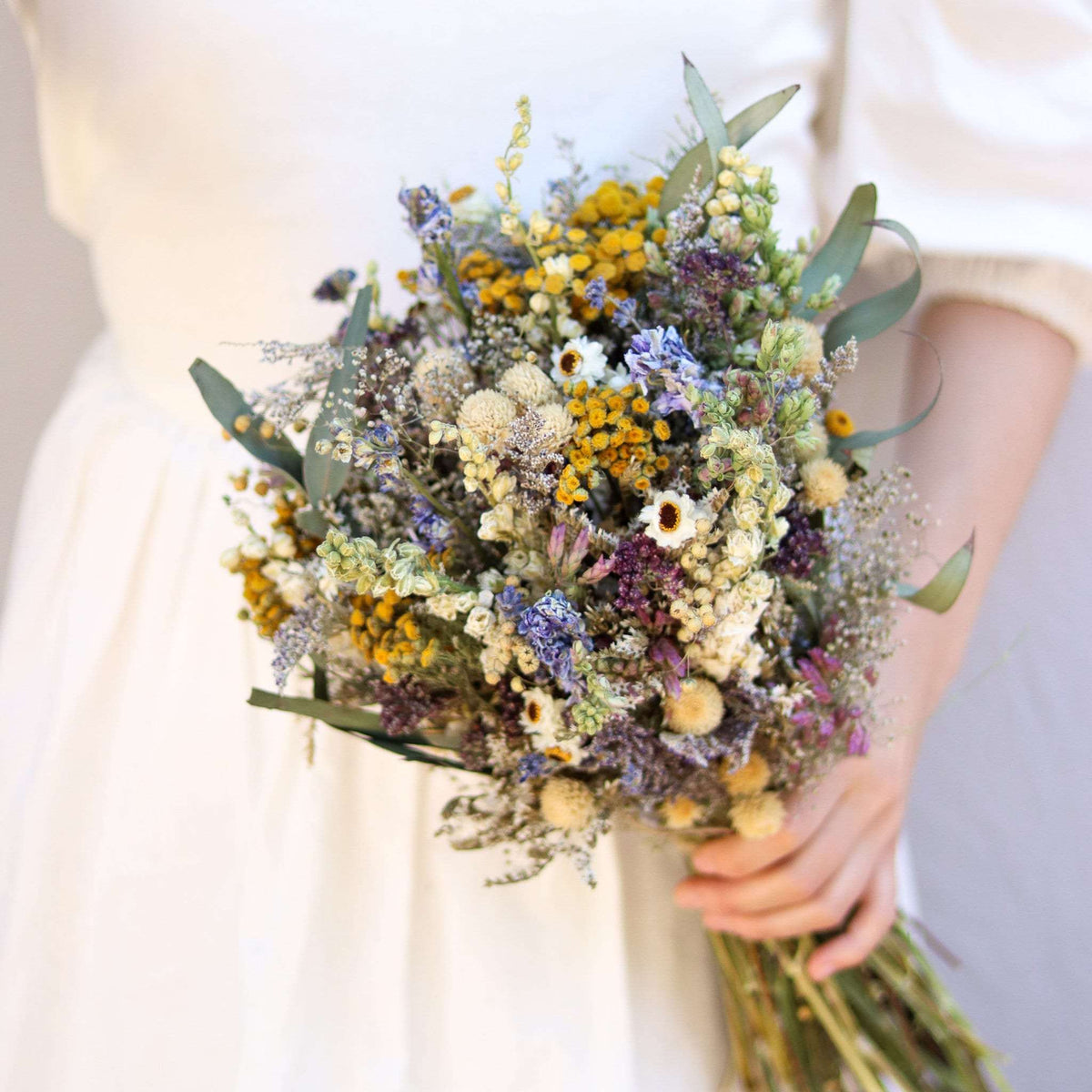 Dried Flower Bouquet — California Wildflower Collection