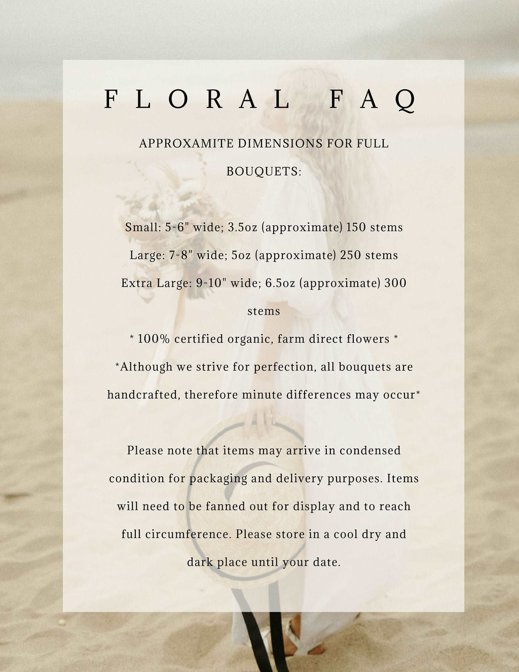 Dried Flower Bouquet — California Wildflower Collection
