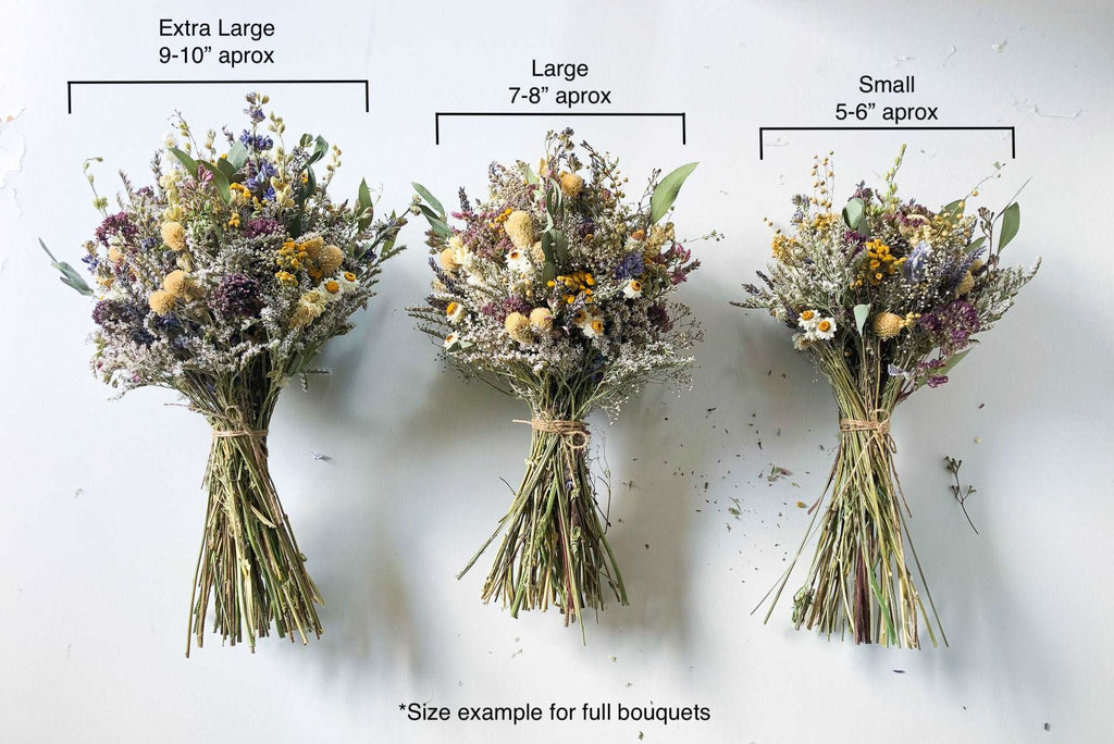 Dried Flower Bouquet — California Wildflower Collection