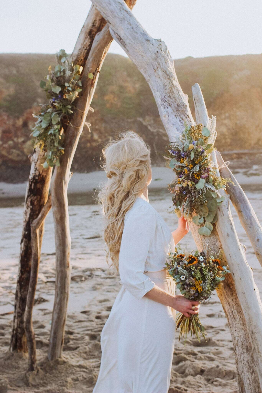Dried Flower Bouquet — California Wildflower Collection