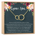 Quinceañera Double Ring Necklace