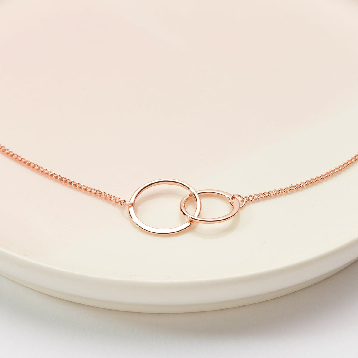 Quinceañera Double Ring Necklace